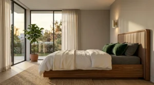 modern wooden cot design