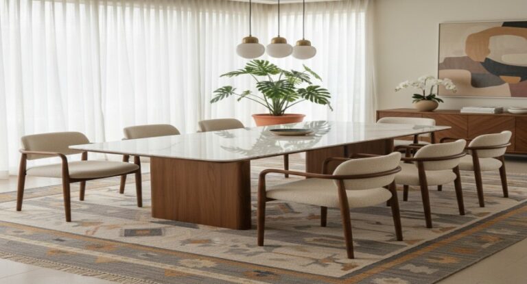 suhaus latest dining table design and chairs
