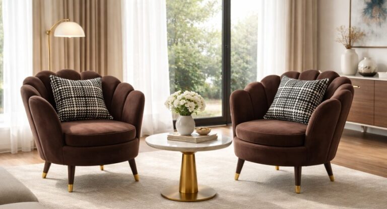 Accent chair for living room