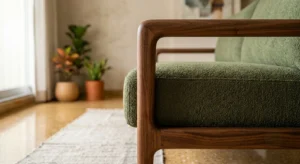 wooden sofa design