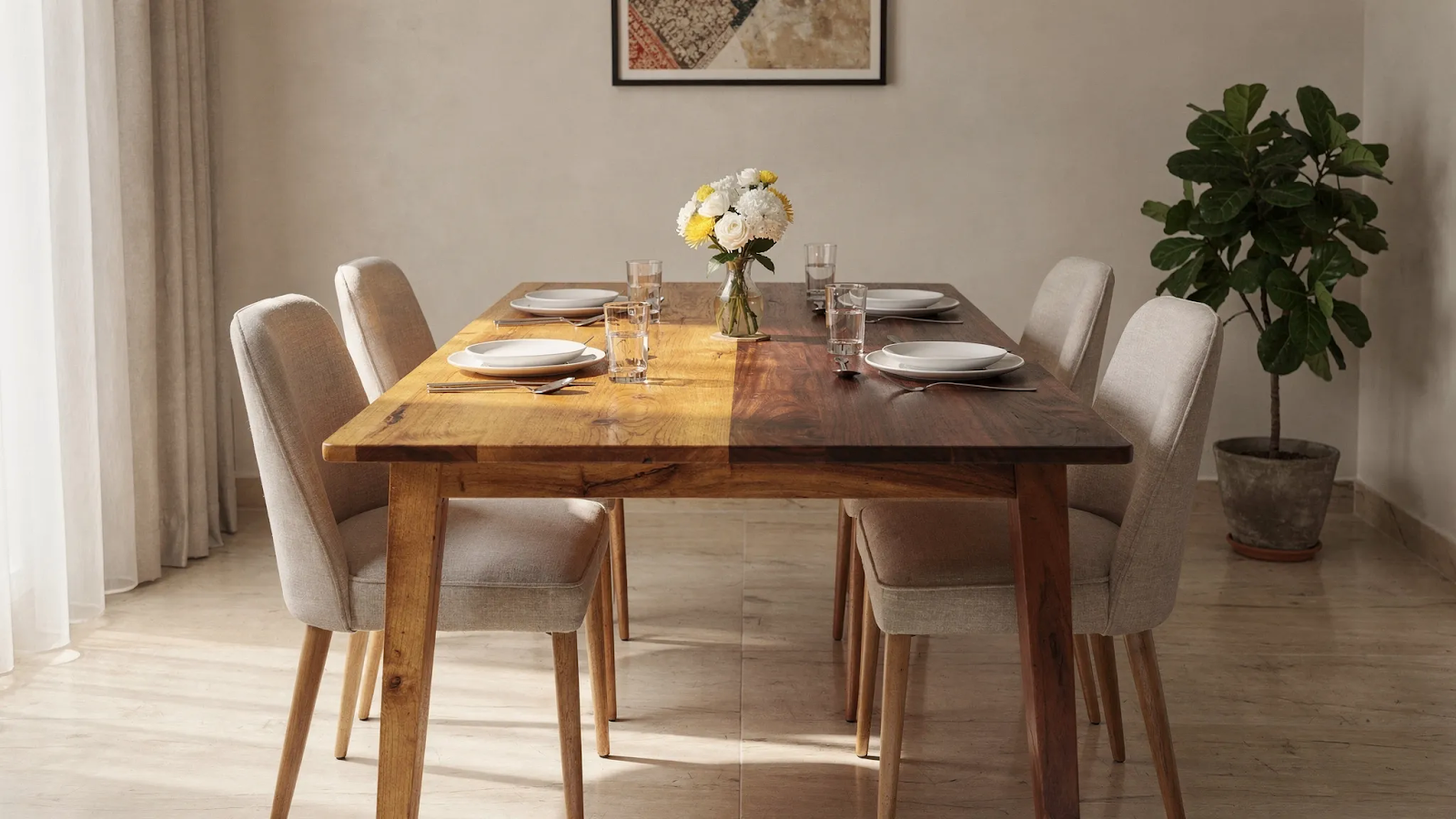 Wood For Dining table