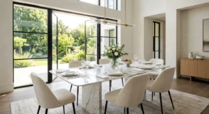 marble top dining table