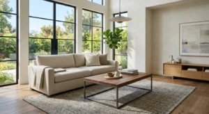 modern wooden coffee table 