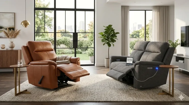 Manual vs Electric Recliner Sofa: Which One Actually Works Better at Home