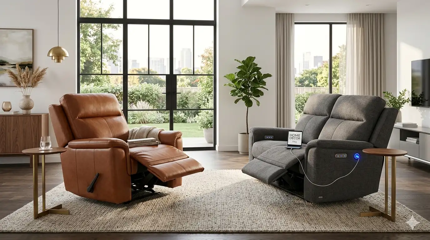 Manual vs Electric Recliner Sofa: Which One Actually Works Better at Home