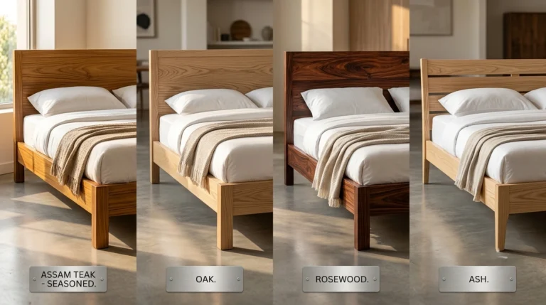 common woods used for cots