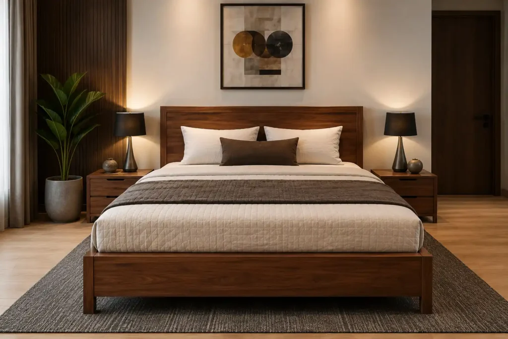 cot double bed size