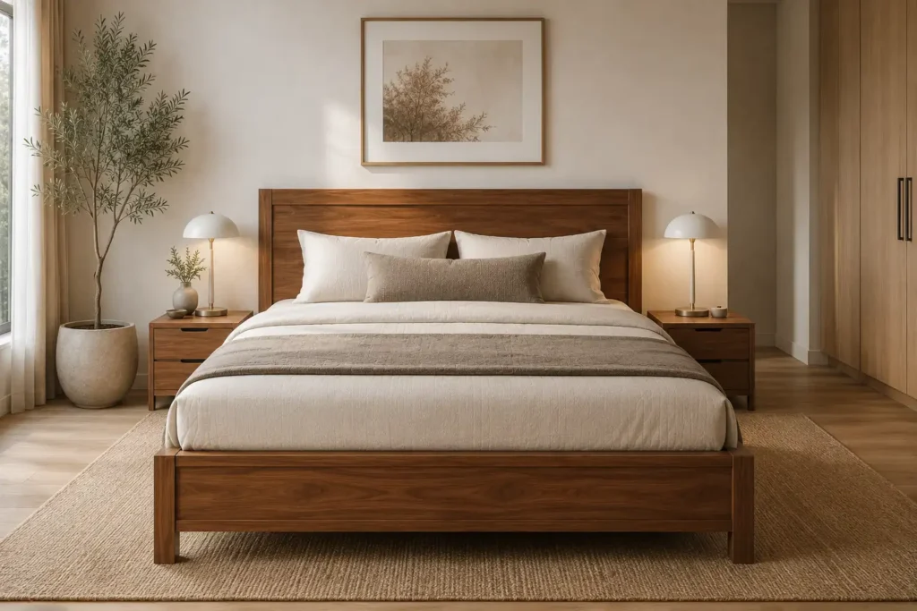 cot double bed size