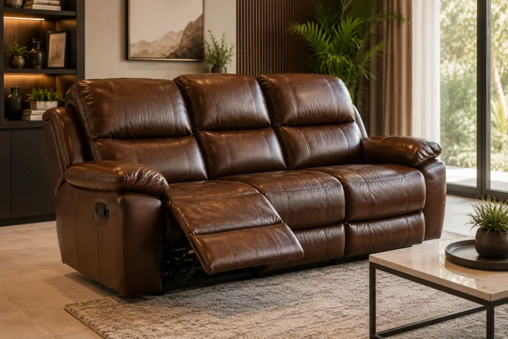 recliner at living room