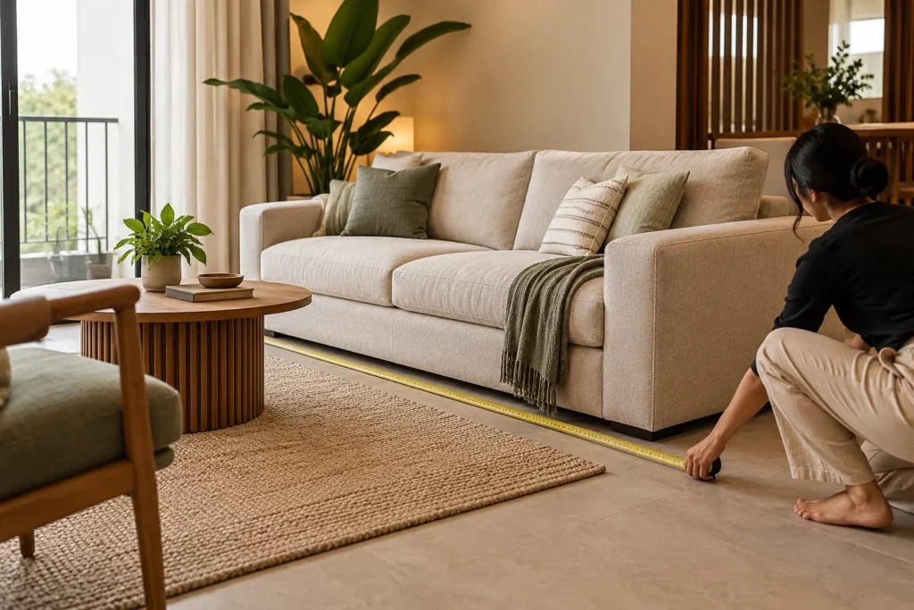 Sofa Looks Perfect Online? Why It Looks Huge at Home