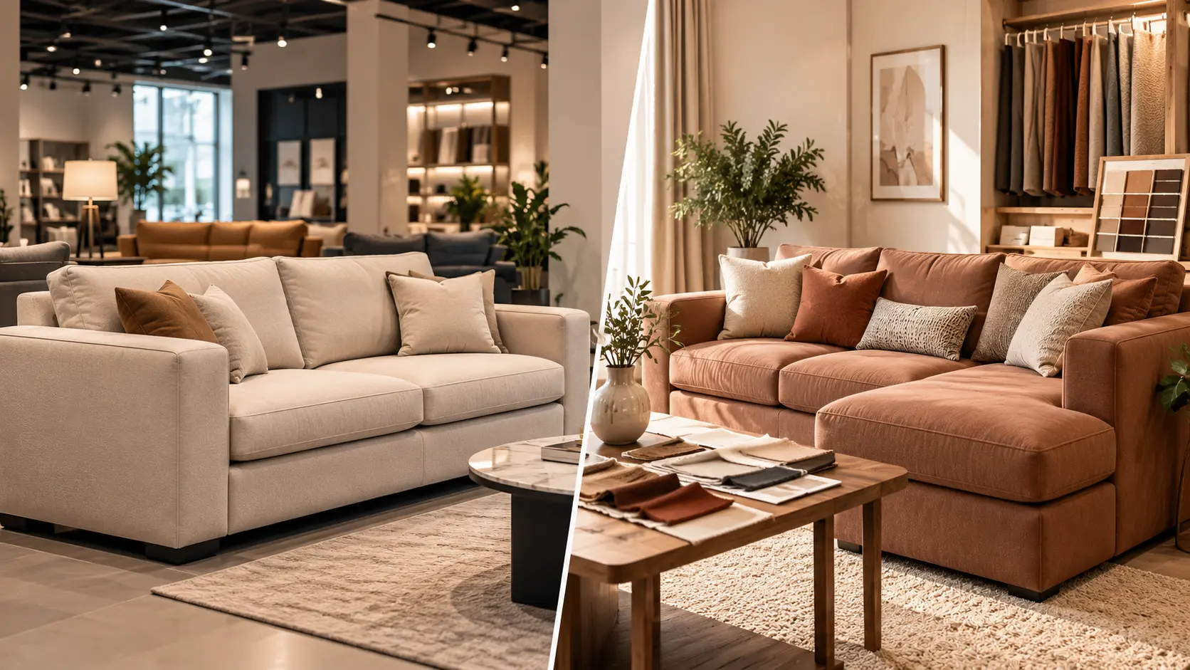 imported sofa vs custom made sofa