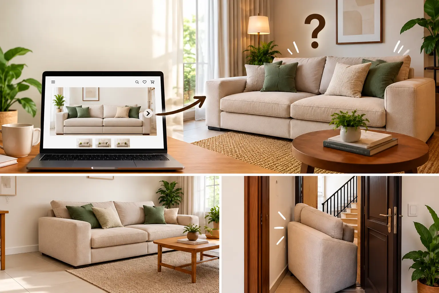 Sofa Looks Perfect Online? Why it May Look Huge in Your Living Room