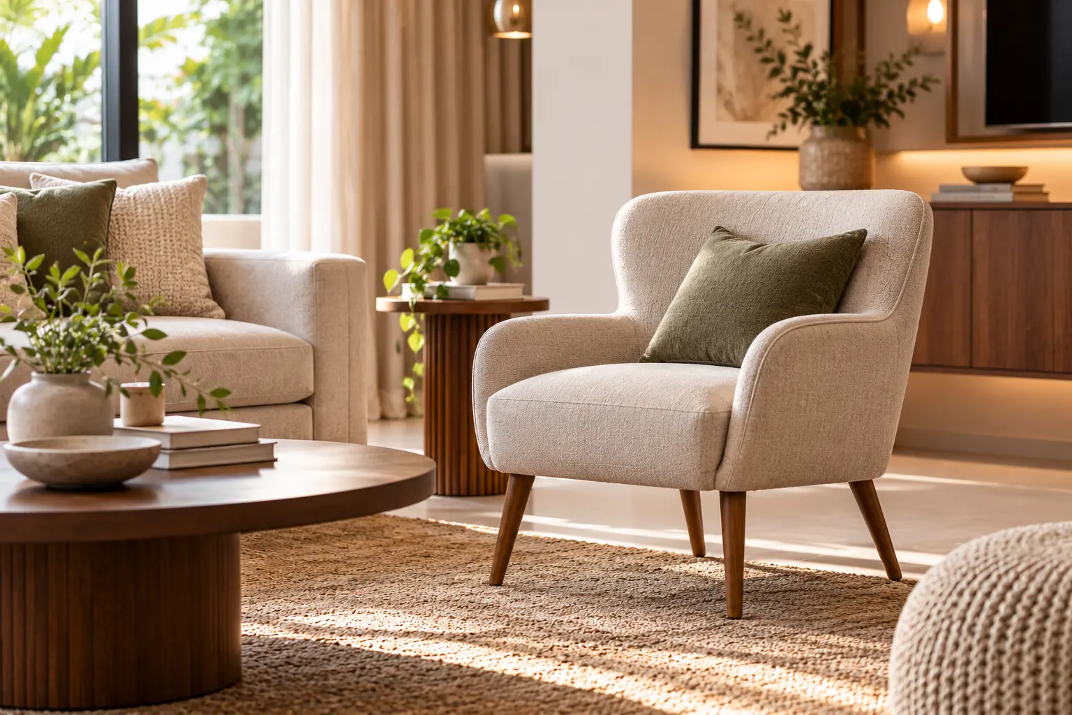 Can Accent Chairs Be Used as Living Room Chairs?