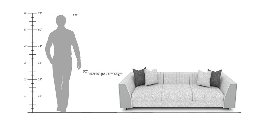 Suhaus- Sofa -Human scale