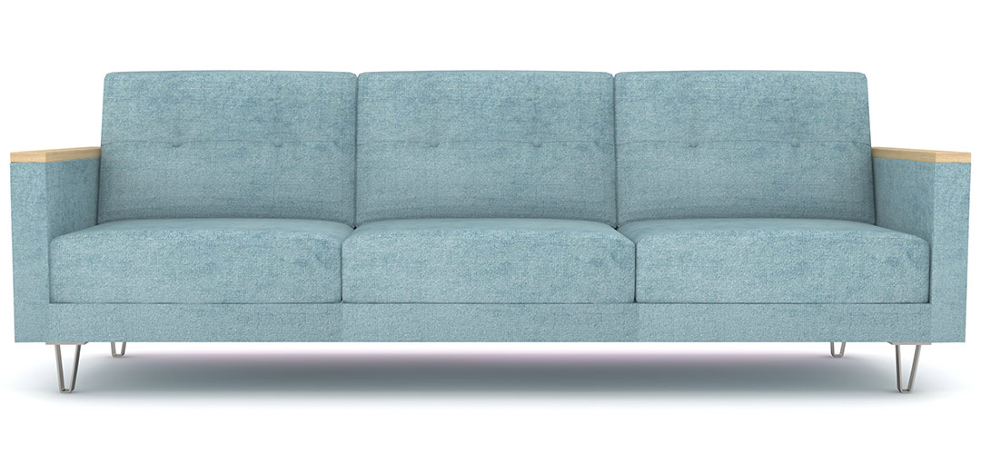 Suhaus-Sofa-Florance-Front-3 seater-blue