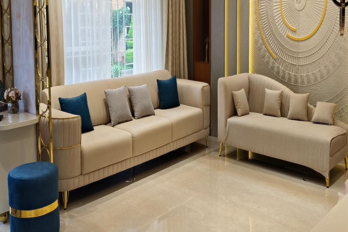 modern luxury sofa set design